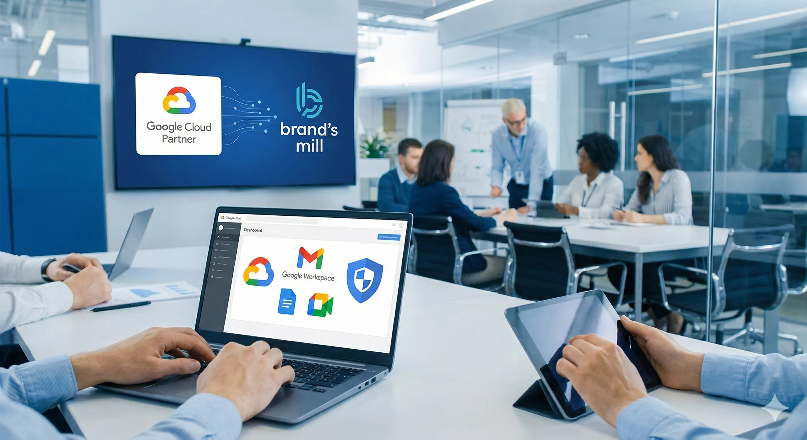 Google Cloud und Workspace Logo