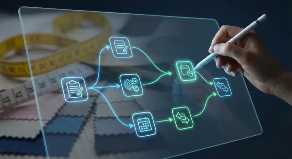 Grafischer Workflow Designer Interface